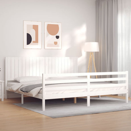 Bed Frame Without Mattress Small Double Solid Wood