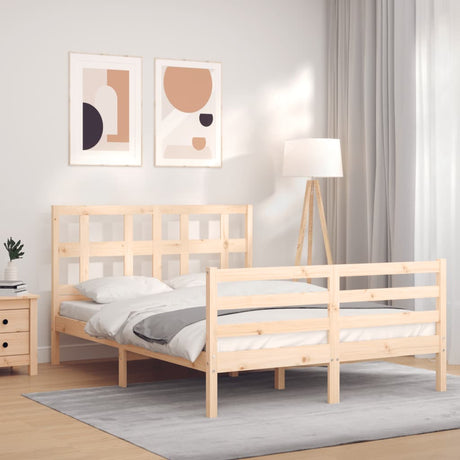 Bed Frame Without Mattress Solid Wood