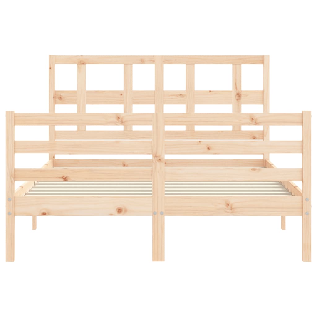 Bed Frame Without Mattress Solid Wood