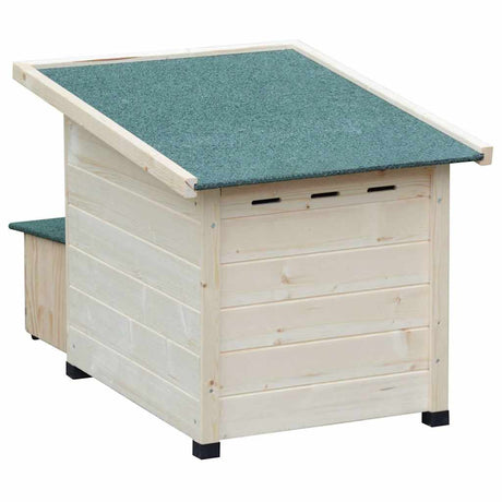 @Pet Hedgehog House Xl 53X65X52Cm Wood White
