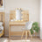 Dressing Table With Led Lights 96X40X142 Cm