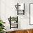 Wall Shelves With Bars 2 Pcs
