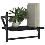 Wall Shelves With Bars 2 Pcs