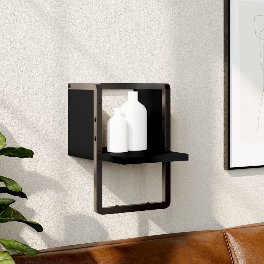 Wall Shelf With Bar