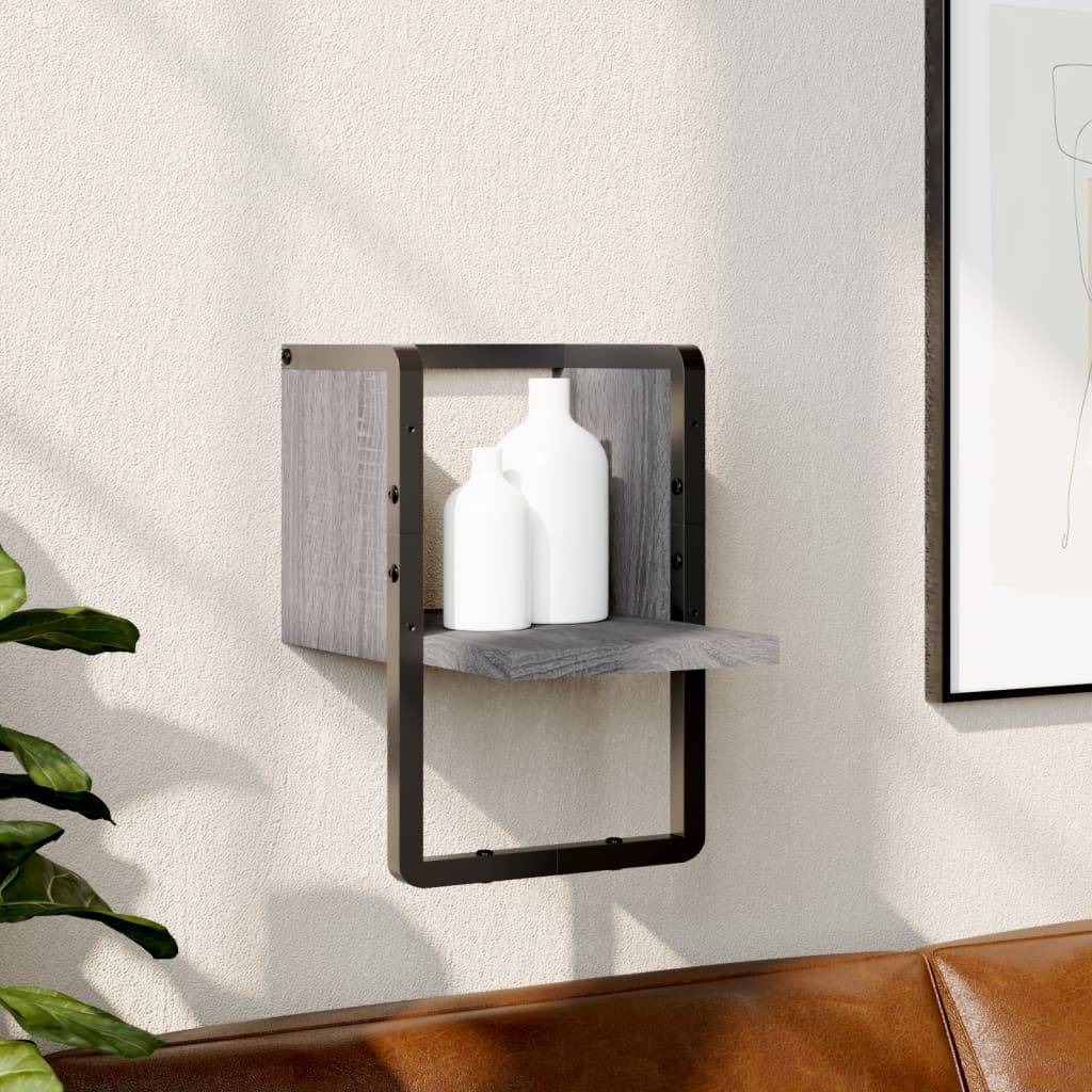 Wall Shelf With Bar
