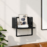 Wall Shelf With Bar