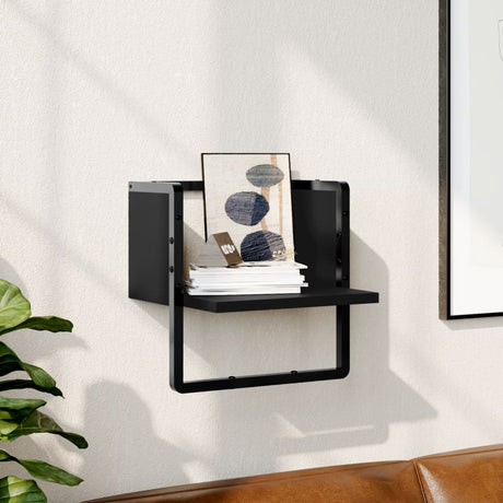 Wall Shelf With Bar
