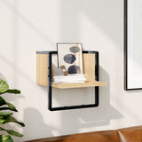 Wall Shelf With Bar