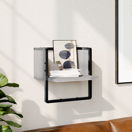 Wall Shelf With Bar