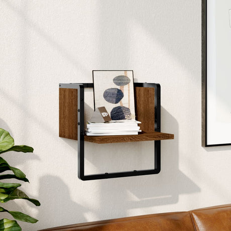Wall Shelf With Bar