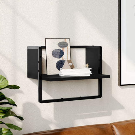 Wall Shelf With Bar