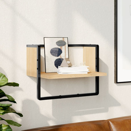 Wall Shelf With Bar
