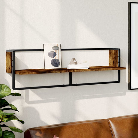 Wall Shelf With Bar