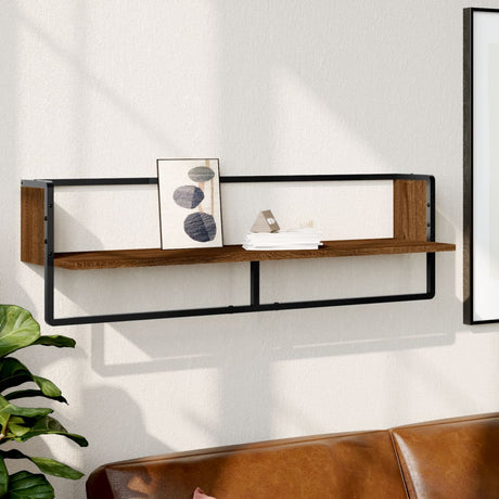Wall Shelf With Bar