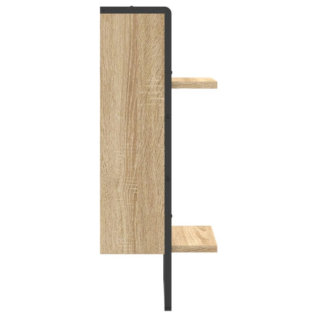 Wall Shelf With Bar