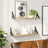 Wall Shelves 2 Pcs Engineered Wood