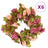 Christmas Flower Garlands 6 Pcs Spring Rose 250 Cm