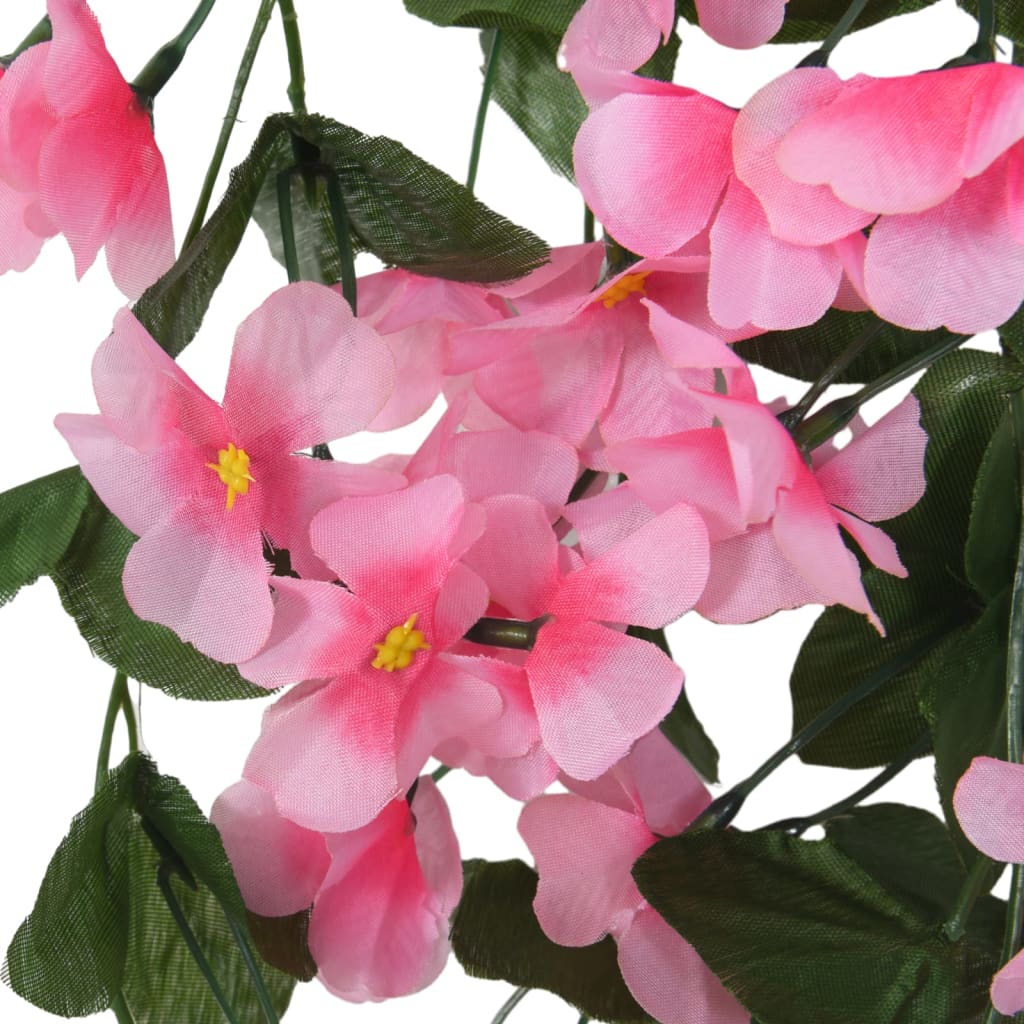 Christmas Flower Garlands 3 Pcs 85 Cm