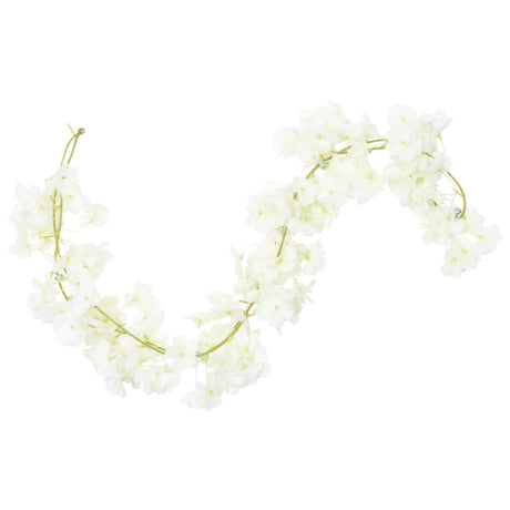 Christmas Flower Garlands 6 Pcs 180 Cm