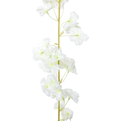 Christmas Flower Garlands 6 Pcs 180 Cm