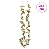 Christmas Flower Garlands 6 Pcs 215 Cm