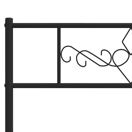 Metal Bed Frame Without Mattress 183X213Cm