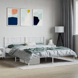 Metal Bed Frame Without Mattress With Footboard 90X190Cm