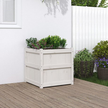 Garden Planter 60X60X60 Cm Impregnated Wood Pine