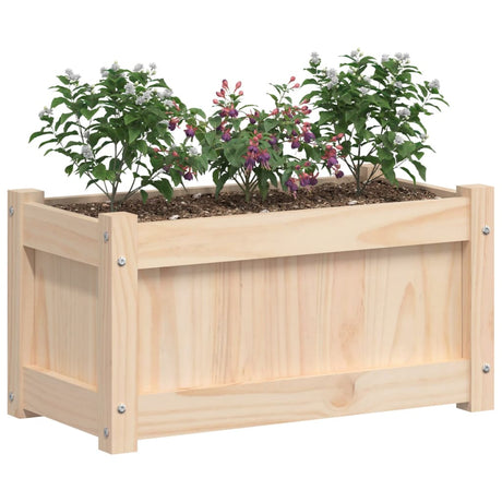Garden Planter 60X31X31 Cm Solid Wood Pine