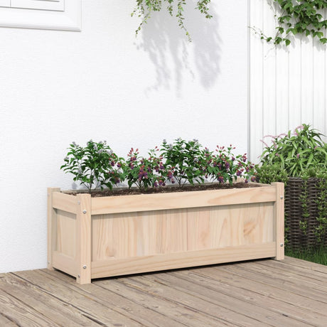 Garden Planter 90X31X31 Cm Impregnated Wood Pine