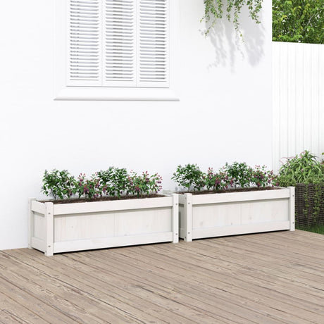 Garden Planter 90X31X31 Cm Impregnated Wood Pine