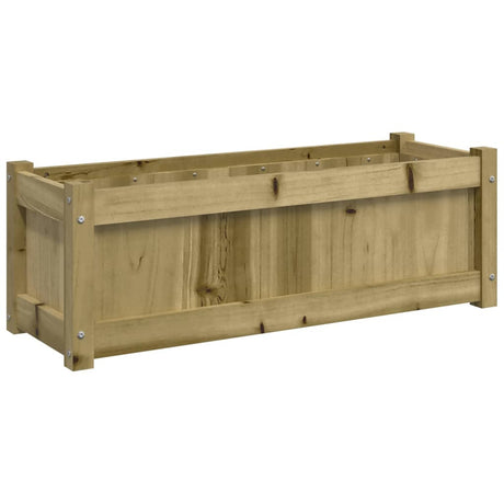Garden Planter 90X31X31 Cm Impregnated Wood Pine