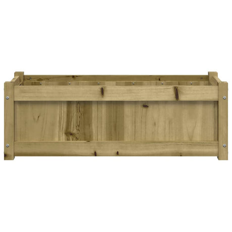 Garden Planter 90X31X31 Cm Impregnated Wood Pine