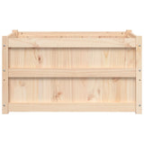 Garden Planters 2 Pcs Solid Wood Pine