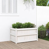 Garden Planters 2 Pcs Solid Wood Pine