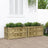 Garden Planters 2 Pcs Solid Wood Pine