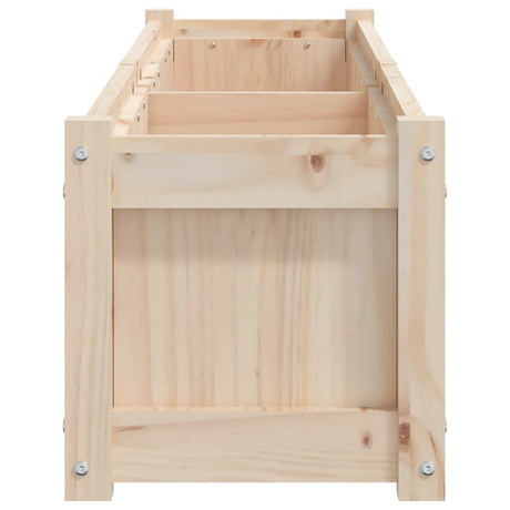 Garden Planter 150X31X31 Cm Solid Wood Pine