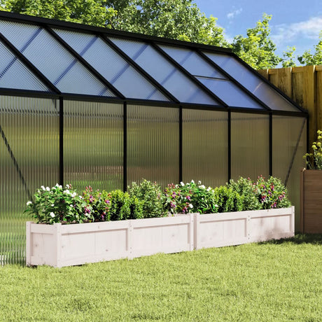 Garden Planter 150X31X31 Cm Solid Wood Pine