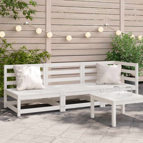 Garden Sofas Corner 2 Pcs 70X70X67 Cm Solid Wood Douglas