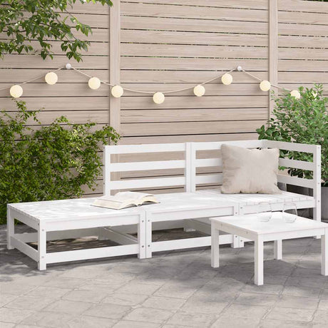 Garden Sofas Corner 2 Pcs 70X70X67 Cm Solid Wood Douglas
