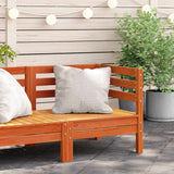 Garden Footstool Solid Pinewood