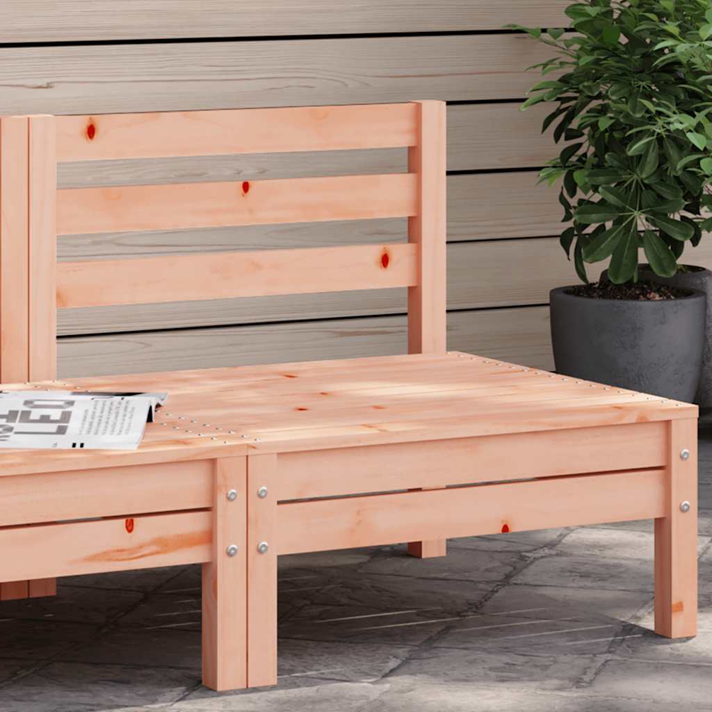 Garden Footstool Solid Pinewood