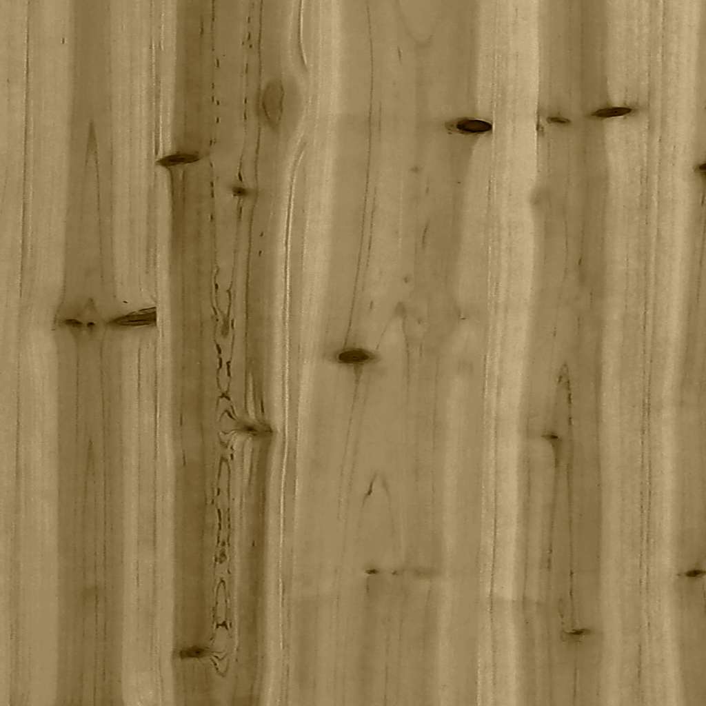 Garden Sofa Armless Impregnated Wood Pine