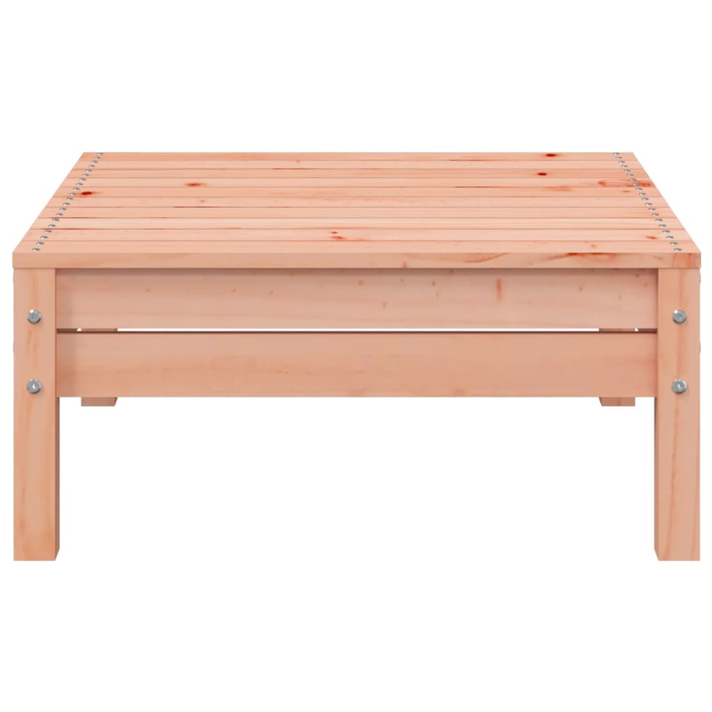Garden Footstool Solid Wood Douglas