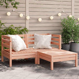 Garden Footstool Solid Pinewood