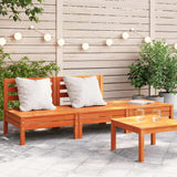 Garden Footstool Solid Pinewood