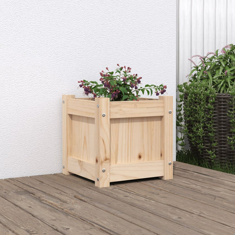 Garden Planters 2 Pcs Impregnated Wood Pine