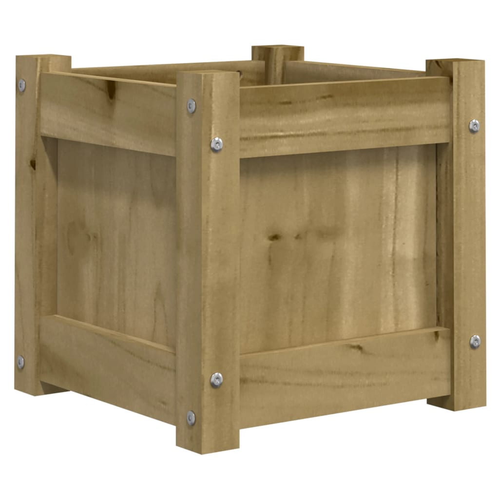 Garden Planters 2 Pcs Impregnated Wood Pine