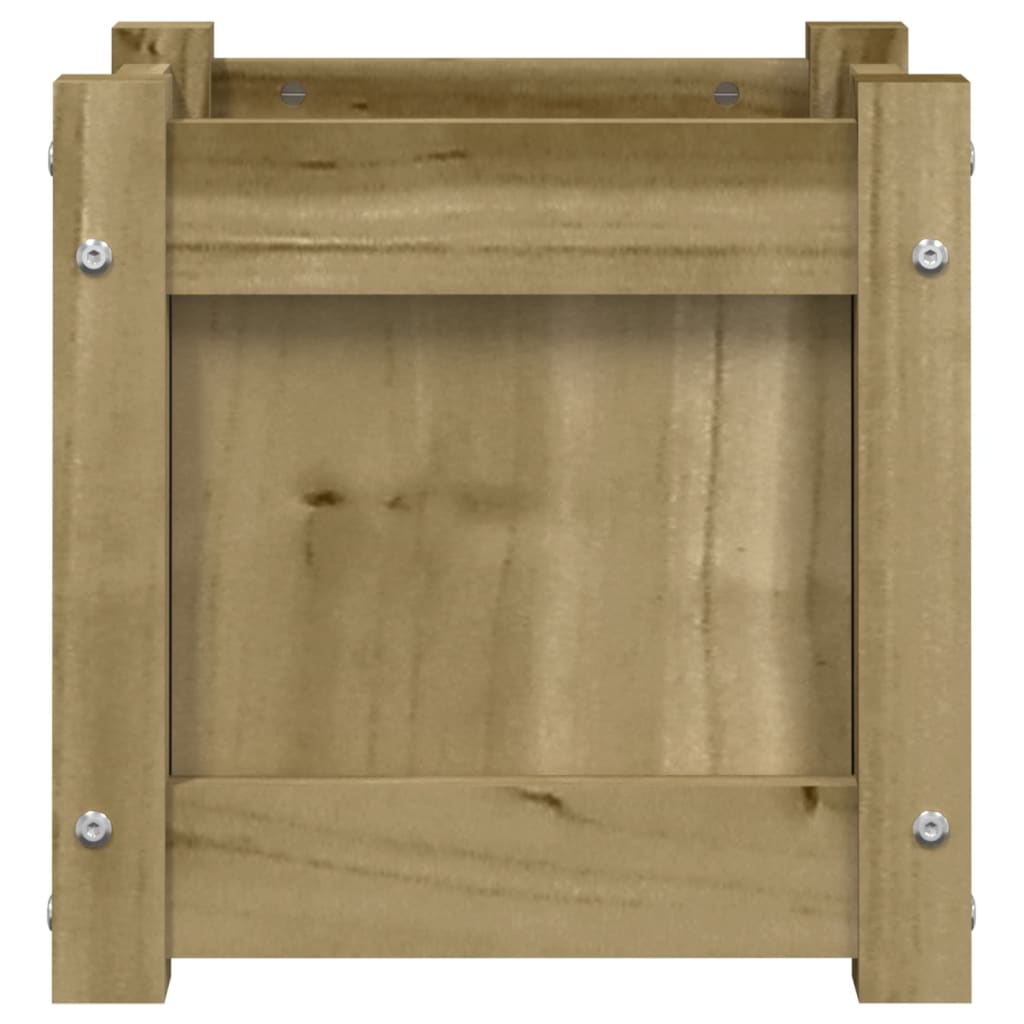 Garden Planters 2 Pcs Impregnated Wood Pine