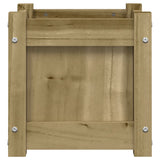 Garden Planters 2 Pcs Impregnated Wood Pine